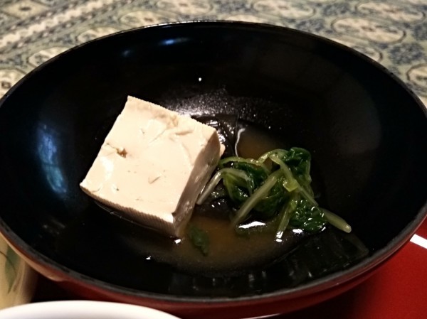 A traditional Zen Buddhist dish - Goma Dofu