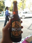 Indio beer. Indio beer.