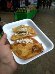 Mexican empanadas con queso - Mexican fried dumplings with fresh cheese.