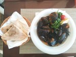 Mussels in a tomato sauce - Dagnje na Buzaru - Mussels alla buzara (red)