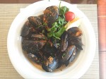 Mussels in a tomato sauce - Dagnje na Buzaru - Mussels alla buzara (red)
