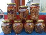 Honey with nuts, dried fruits and seeds