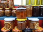 Honey with nuts, dried fruits and seeds