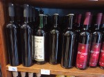 Wines and liquors from Ostrog Monastery' s shop