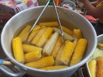 Sweet corn, Guatemala - Elote dulce vs elote asado - boiled vs grilled sweet corn