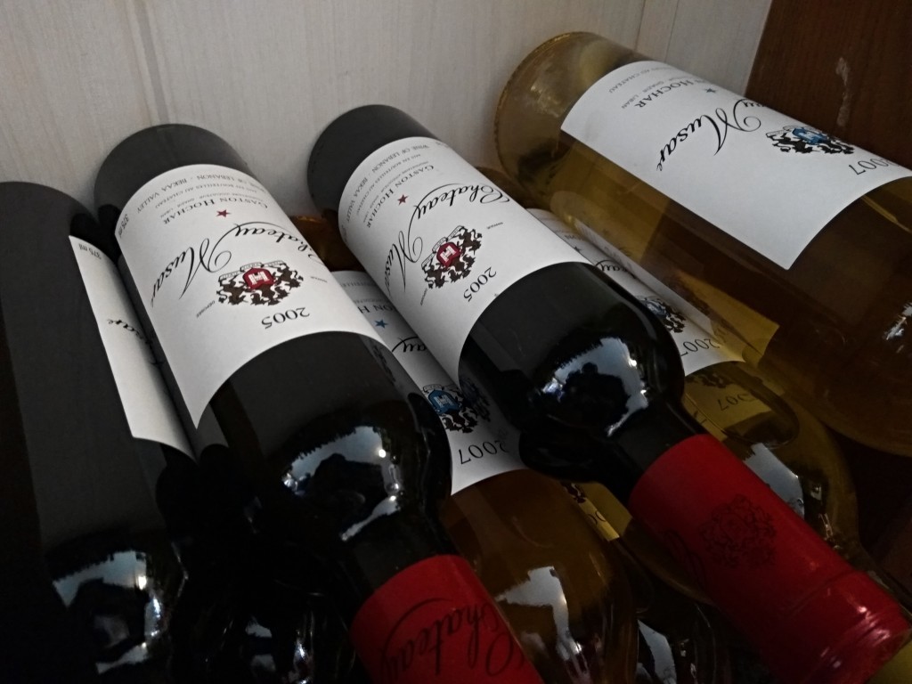 Château Musar - selection of wines.