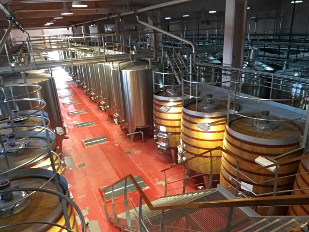 Château Kefraya - wine production.