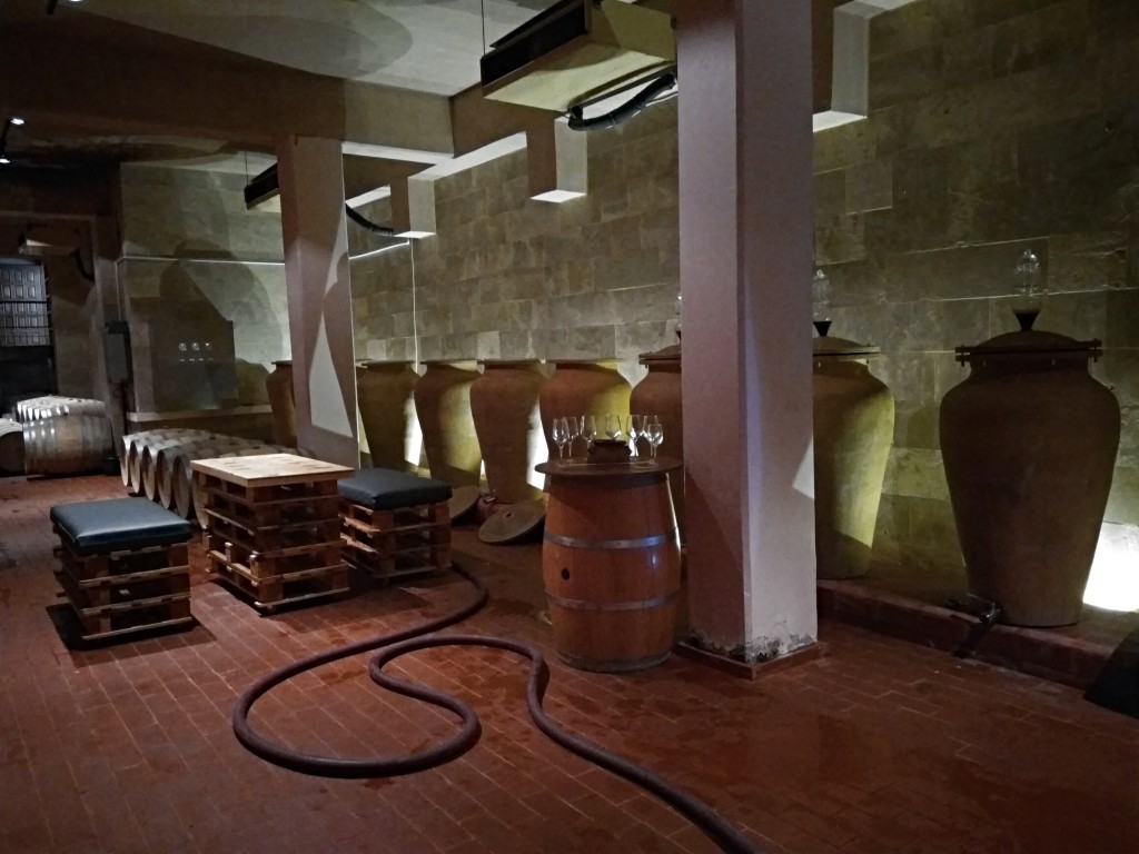 Château Kefraya - cellar.