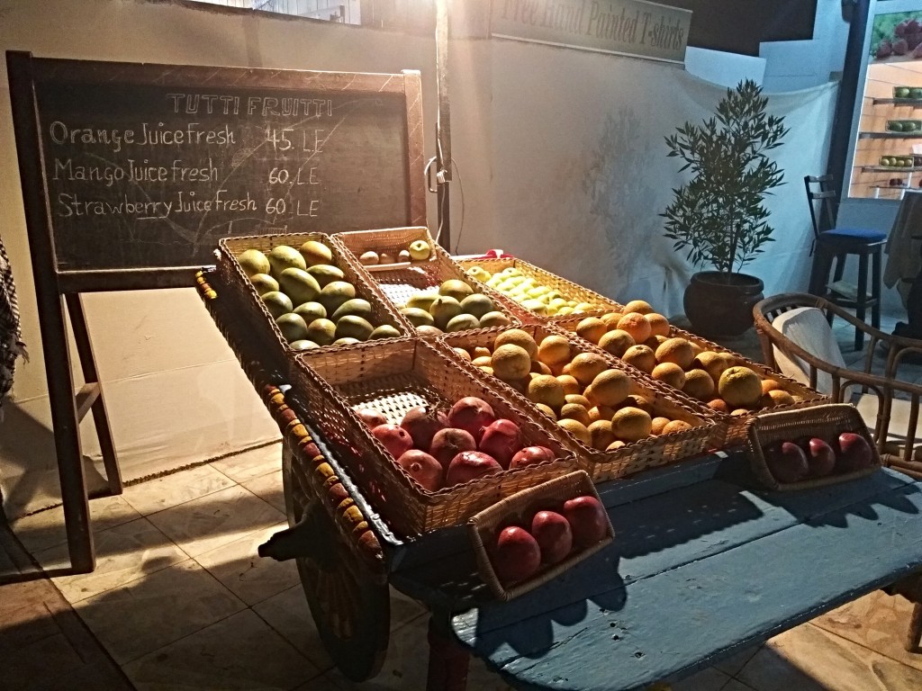 Perfect Egyptian fruits from a stall - Sharm El Sheikh.