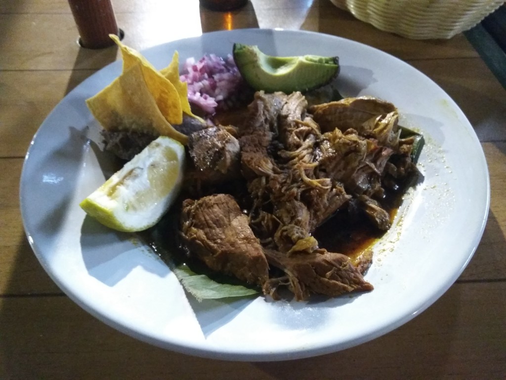 Cochinita pibil.