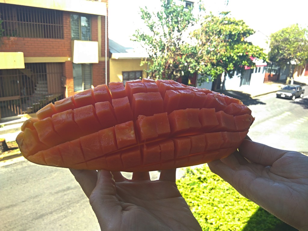 Papayas from Costa Rica.