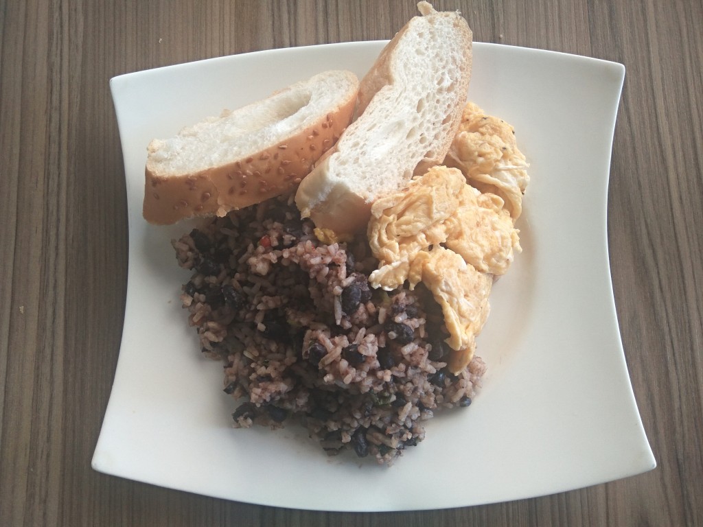 Gallo pinto with beans - Costa Rica