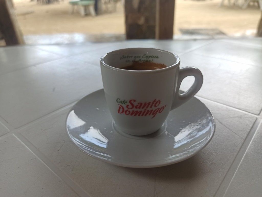 Dominican coffee - Café dominicano - café – black coffee with sugar