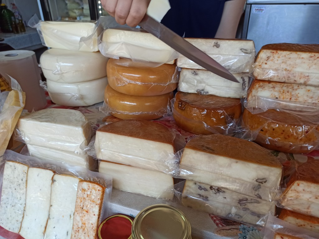 Home-made Montenegrin cheese