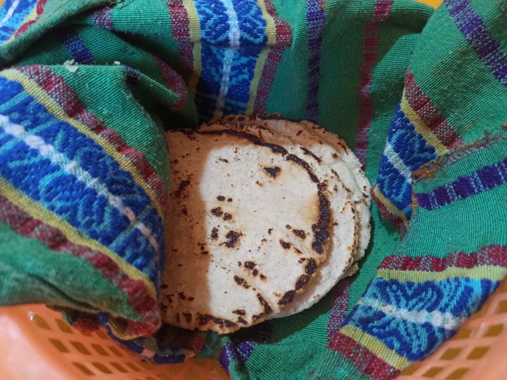 Desayuno Chapin with eggs, red beans, platans, cream or fresh cheese and tortillas Desayuno Chapin with eggs, red beans, platans, cream or fresh cheese and tortillas