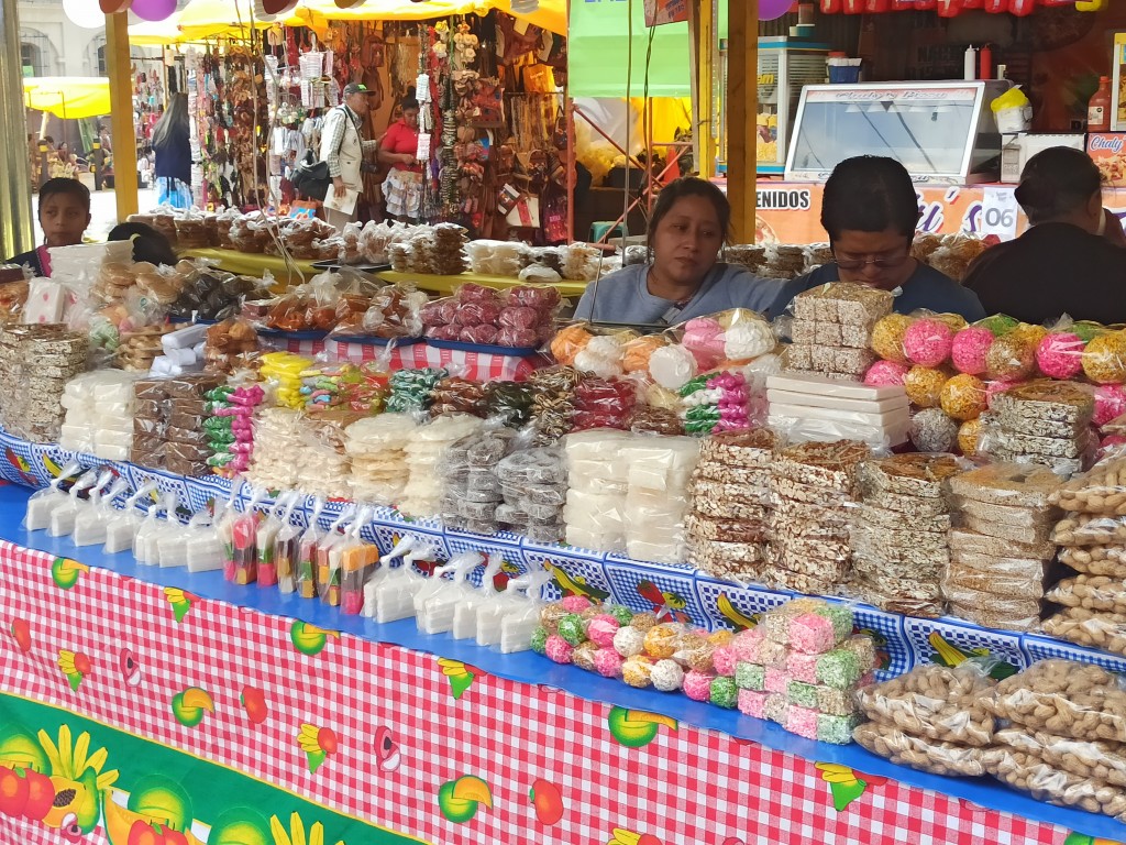Easter in guatemala - Panajachel - Semana santa celebrations - street food sweet stalls