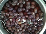 Kalamata black olives.