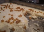 Mohallabiah - a milk and rice flour pudding.
