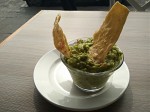 A traditional Mexican guacamole.