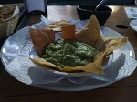 Guacamole with nachos. Guacamole with nachos.