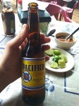Pacifico Clara beer.