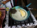 Mexican empanadas con queso - Mexican fried dumplings with fresh cheese.