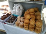 Sweets on a street stall.