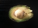 Ripe Mexican avocado - aguacate. Ripe Mexican avocado - aguacate.