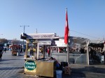 Istanbul, street food stalls close to the pier