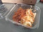Side dishes for a take-away lunch-box