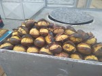 Grilled chestnuts