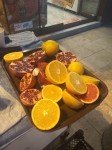 Antalya, freshly squeezed orange and pomegranate juice