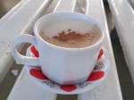 Salep with cinnamon