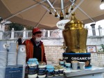 Traditional Turkish Salep street seller, Istanbul 