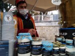 Traditional Turkish Salep street seller, Istanbul 