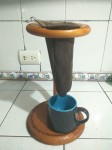 Traditional coffee machine from Costa Rica - chorreador