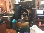 Coffee beans roasting machine