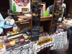 Hungarian truffle products served with a delicious piece of bread