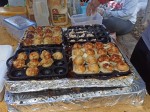 Takoyaki - Japanese food - Sunday Asian Street food market in Santo Domingo