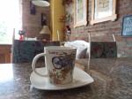 Dominican coffee with milk - Café dominicano - café con leche
