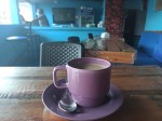 Dominican coffee with milk - Café dominicano - café con leche