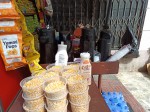 El Conde, Santo Domingo, Dominican Republic, Coffee from thermos