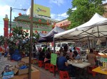 Sunday Asian Street food market in Santo Domingo