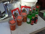 Kimchi salad - Korean food - Sunday Asian Street food market in Santo Domingo