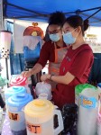 Thai bubble tea - Sunday Asian Street food market in Santo Domingo