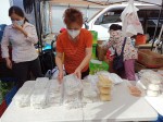 Jiaozi pork dumplings - Chinese food - Sunday Asian Street food market in Santo Domingo