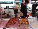 Fried Sesame Dessert Balls (Jian Dui) - Chinese food - Sunday Asian Street food market in Santo Domingo