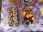 Sushi - Japanese food - Sunday Asian Street food market in Santo Domingo