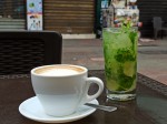 Dominican style cappuccino coffee - Café dominicano - café cappuccino