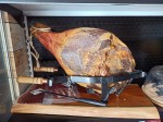Home-made organic products in Montenegro - ham